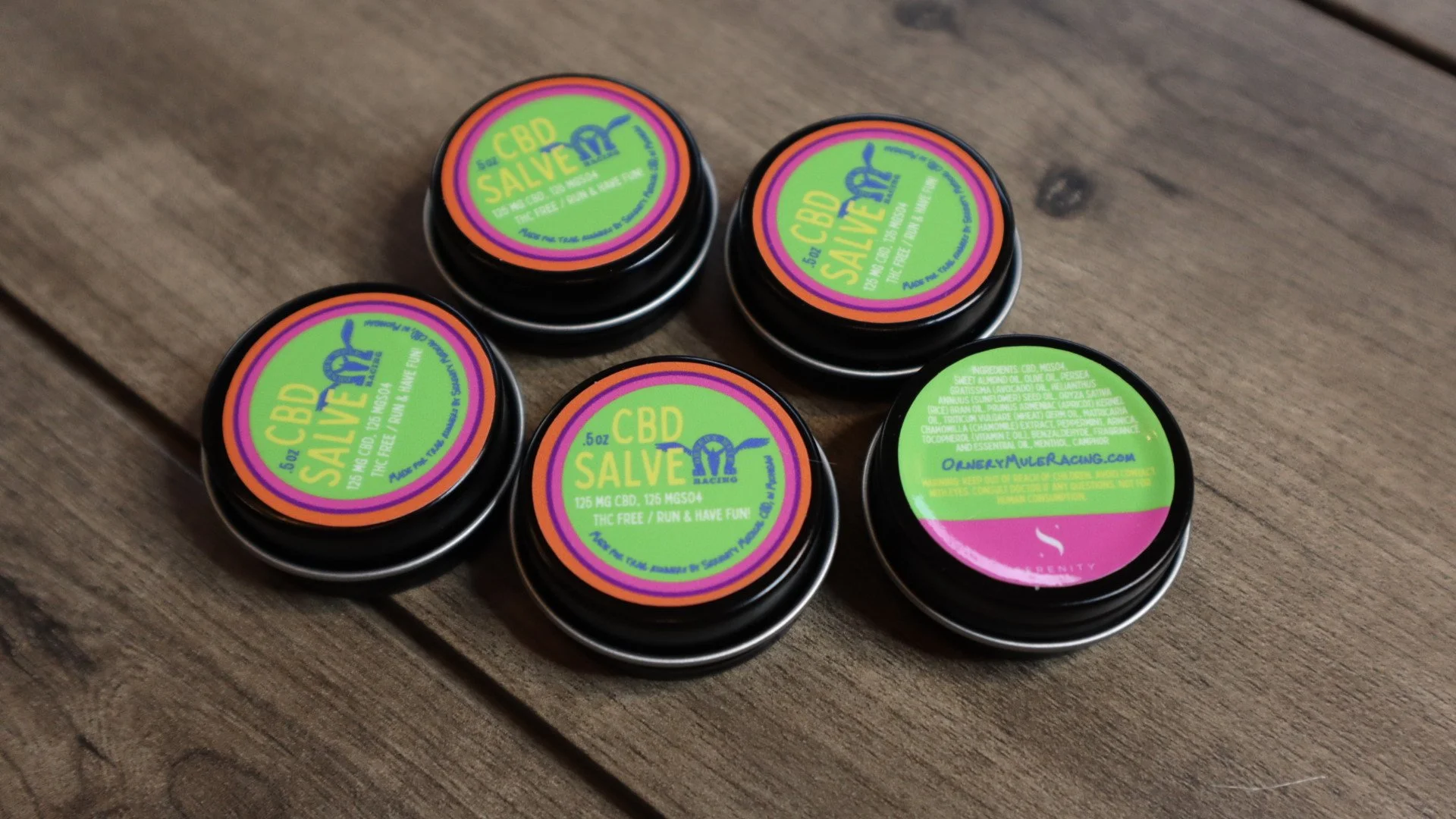CBD Salve made for trail runners by Serenity Medical — Ornery Mule